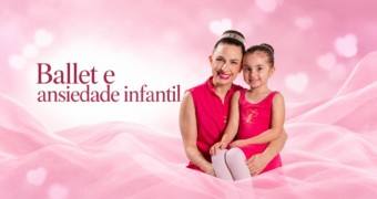 Nick e Alice juntas em capa sobre ballet e ansiedade infantil